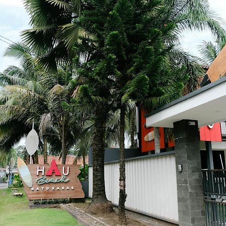 Hotel Hau Beach Batukaras Pangandaran Exterior foto